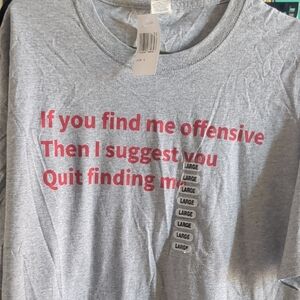 Fruit of the Loom Light Gray Graphic Tee